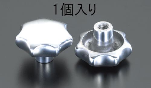 イマオコーポレーション M12x22mm/φ63mm 雌ねじノブ(ｱﾙﾐ製) ALHK63T