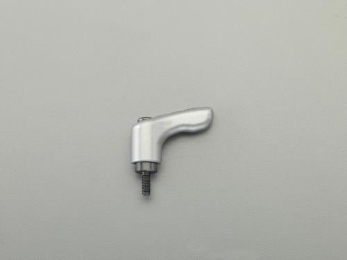 イマオコーポレーション M4x10mm 雄ねじミニクランプレバー(ｼﾙﾊﾞｰ) MKR4X10-SV