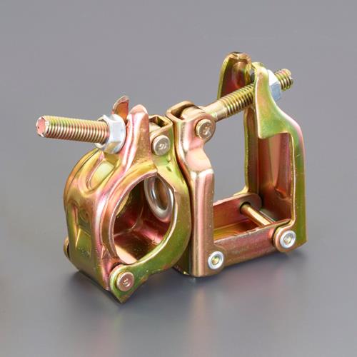 ESCO（エスコ） φ42.7/φ48.6mmx□50mm 角丸ｸﾗﾝﾌﾟ(自在) EA948TE-22