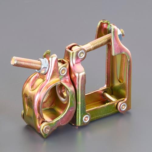 ESCO（エスコ） φ42.7/φ48.6mmx□60mm 角丸ｸﾗﾝﾌﾟ(自在) EA948TE-24