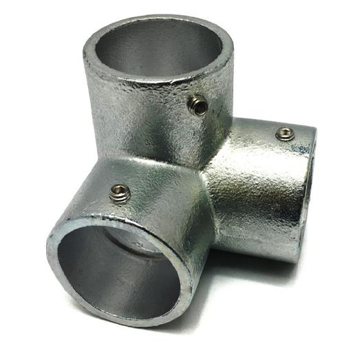 ESCO（エスコ） 48.6mm パイプジョイント(ｺｰﾅｰY継ぎ) EA948TF-10