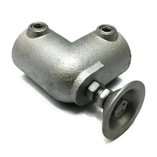 ESCO（エスコ） 48.6mm 単管用水平調整金具(L型) EA948TF-51