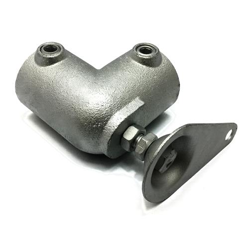 ESCO（エスコ） 48.6mm 単管用水平調整金具(L型/ｱﾝｶｰﾀｲﾌﾟ) EA948TF-52