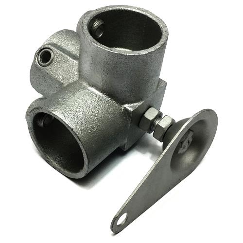 ESCO（エスコ） 48.6mm 単管用水平調整金具(ｺｰﾅｰ/ｱﾝｶｰﾀｲﾌﾟ) EA948TF-62