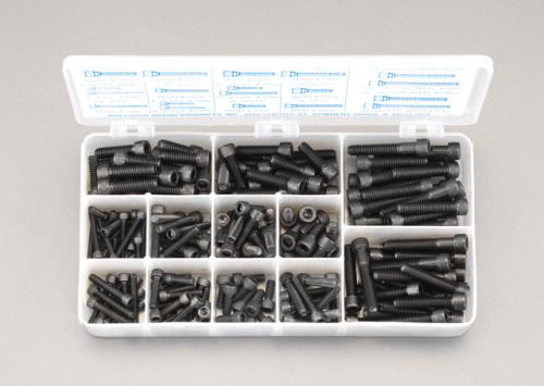 ESCO（エスコ） No6-1/4' 六角穴付ボルトセット(UNC.UNF) EA949AD-14