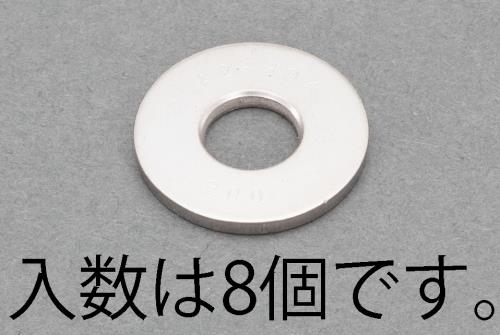 ESCO（エスコ） M6 ﾊｲﾃﾝｼｮﾝワッシャー(ｽﾃﾝﾚｽ製/8枚) EA949AH-106