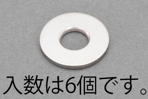 ESCO（エスコ） M8 ﾊｲﾃﾝｼｮﾝワッシャー(ｽﾃﾝﾚｽ製/6枚) EA949AH-108