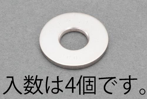 ESCO（エスコ） M12 ﾊｲﾃﾝｼｮﾝワッシャー(ｽﾃﾝﾚｽ製/4枚) EA949AH-112