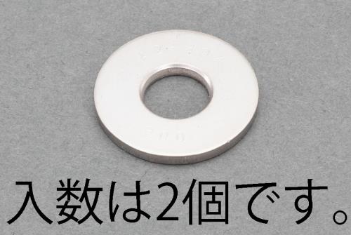 ESCO（エスコ） M16 ﾊｲﾃﾝｼｮﾝワッシャー(ｽﾃﾝﾚｽ製/2枚) EA949AH-116