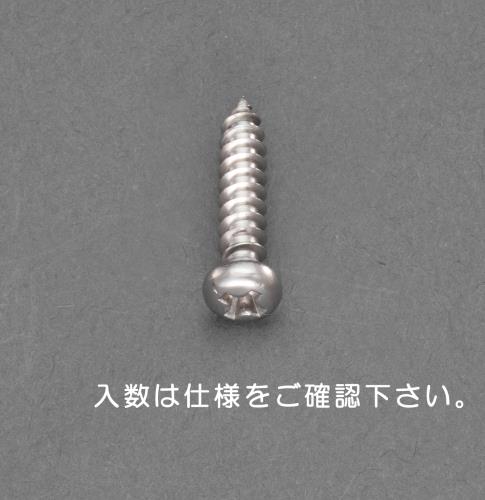 ESCO（エスコ） 6 x 50mm  鍋頭ﾀｯﾋﾟﾝｸﾞﾋﾞｽ(ｽﾃﾝﾚｽ製/10本) EA949AL-154