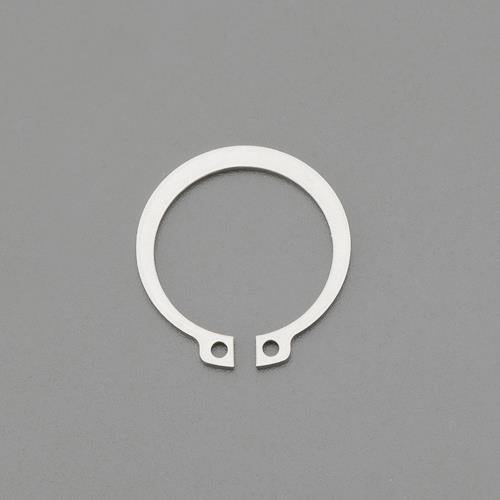 ESCO（エスコ） 60mm 軸用スナップリング(ｽﾃﾝﾚｽ製/2個) EA949DA-260