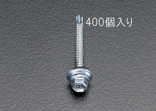 ESCO（エスコ） 6x19mm 六角頭ピアスビス(ｼｰﾙ付/400本) EA949EF-61