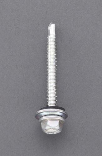 ESCO（エスコ） 5x25mm ピアスビス(六角頭/ｼｰﾙ付/鉄/40本) EA949EG-252