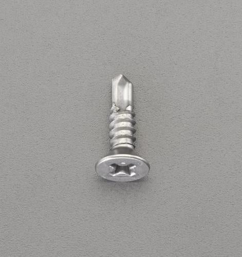 ESCO（エスコ） 4x13mm ピアスビス(皿頭/ｽﾃﾝﾚｽ/50本) EA949EG-642