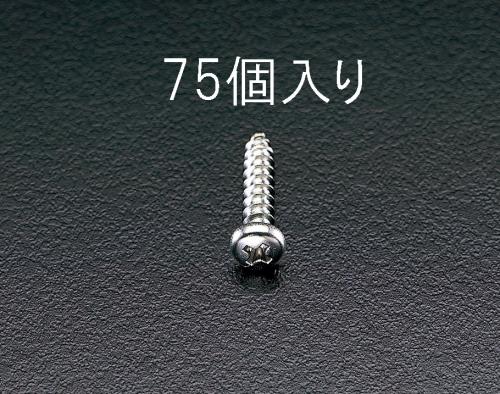 ESCO（エスコ） 4x16mm 鍋頭タッピングビス(ｽﾃﾝﾚｽ製/75本) EA949ES-42