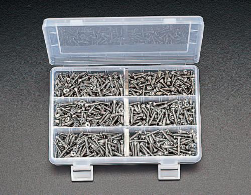 ESCO（エスコ） 4x16-4x25mm タッピングセット(ｽﾃﾝﾚｽ製) EA949ES