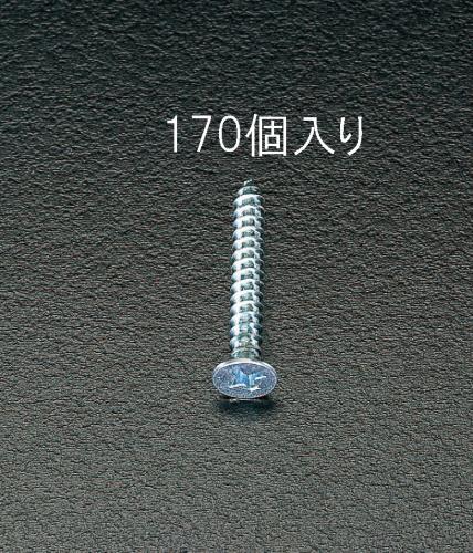 ESCO（エスコ） 4x10mm タッピングビス(ﾕﾆｸﾛﾒｯｷ/170本) EA949ET-410