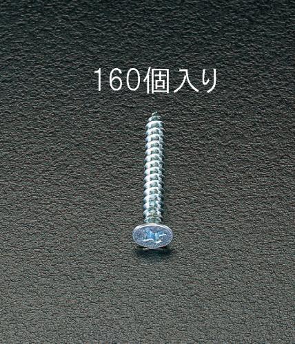 ESCO（エスコ） 4x12mm タッピングビス(ﾕﾆｸﾛﾒｯｷ/160本) EA949ET-412