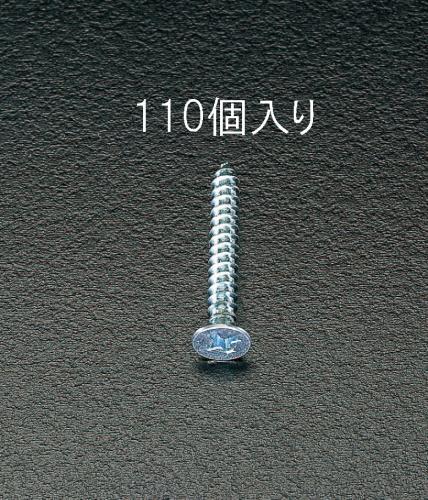 ESCO（エスコ） 4x20mm タッピングビス(ﾕﾆｸﾛﾒｯｷ/110本) EA949ET-420