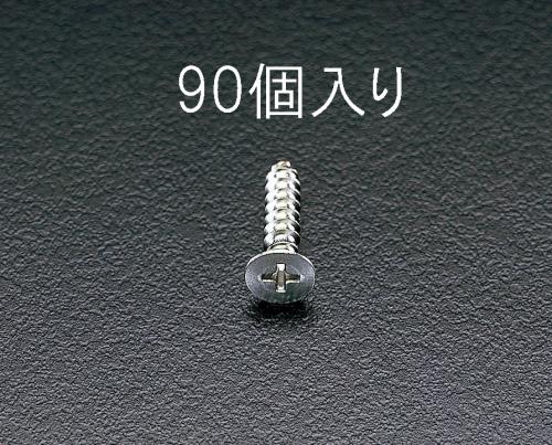 ESCO（エスコ） 4x12mm 皿頭タッピングビス(ｽﾃﾝﾚｽ製/90個) EA949EW-41