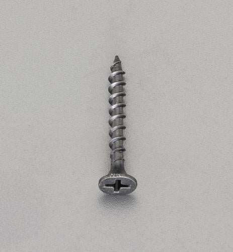 ESCO（エスコ） 3.8x38mm コーススレッド(鉄/ﾌﾞﾗｯｸ/100本) EA949FH-23