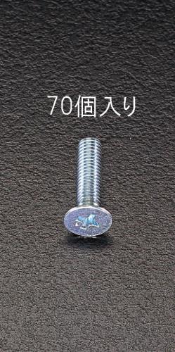 ESCO（エスコ） M5x30mm 皿頭小ねじパック(70本) EA949GB-530