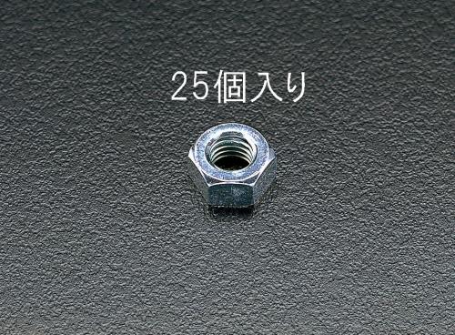 ESCO（エスコ） Ｍ１０ 六角ナット(ﾕﾆｸﾛﾒｯｷ/25個) EA949GG-10