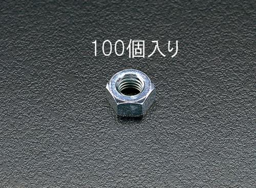 ESCO（エスコ） Ｍ４ 六角ナット(ﾕﾆｸﾛﾒｯｷ/100個) EA949GG-4