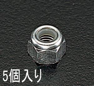 ESCO（エスコ） M20 [ゆるみ止]ﾅｲﾛﾝﾅｯﾄ(ﾕﾆｸﾛﾒｯｷ/5個) EA949GN-20