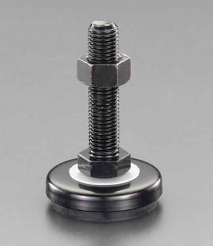 ESCO（エスコ） φ60mm/M16x 70mm/ 800kg ｱｼﾞｬｽﾄﾍﾞｰｽ(ｽﾁｰﾙ) EA949H-44