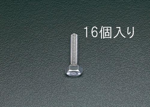 ESCO（エスコ） M10x 20mm 六角頭全ねじﾎﾞﾙﾄ(ｽﾃﾝﾚｽ製/16本) EA949HC-101