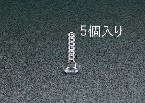 ESCO（エスコ） M10x100mm 六角頭全ねじﾎﾞﾙﾄ(ｽﾃﾝﾚｽ製/5本) EA949HC-108