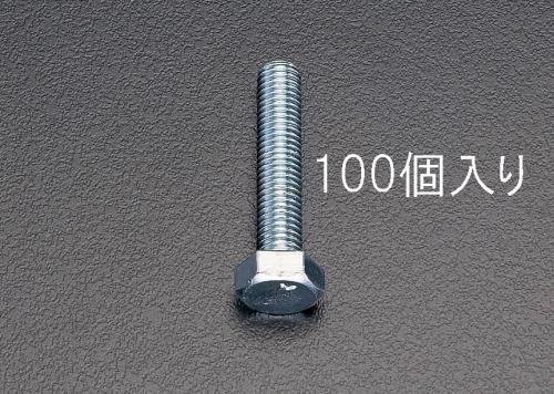 ESCO（エスコ） M12x 40mm 六角頭全ねじボルト(100本) EA949HE-123