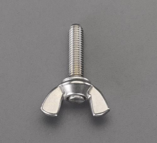 ESCO（エスコ） M 6x15mm 蝶ボルト(ｽﾃﾝﾚｽ製/1個) EA949HF-615