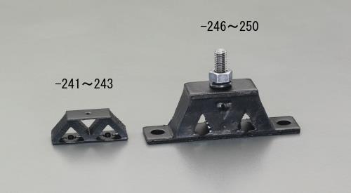 ESCO（エスコ） M8/30mm [山形]防振ゴム EA949HS-246