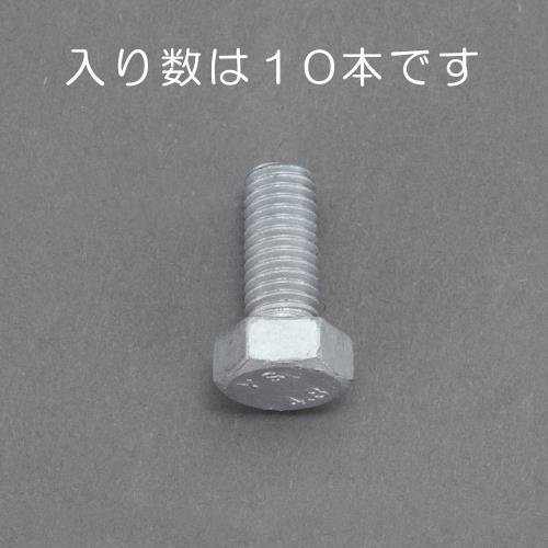 ESCO（エスコ） M10x 20mm 六角ボルト(どぶﾒｯｷ/10本) EA949LD-1020