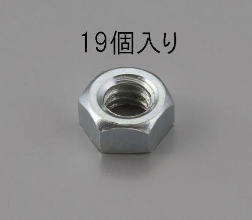 ESCO（エスコ） W5/16x1.6 六角ナット(ﾕﾆｸﾛﾒｯｷ/19個) EA949LS-825