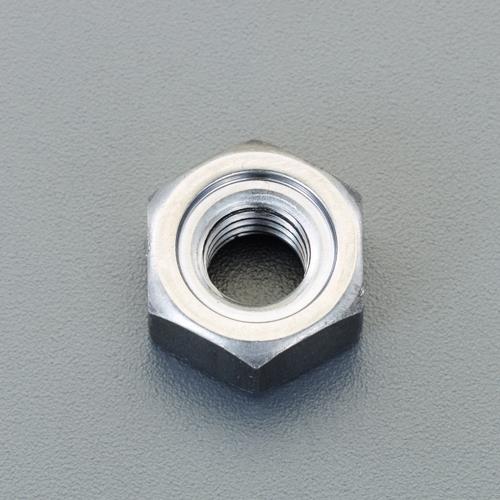 ESCO（エスコ） M6 溶接六角ナット(ﾊﾟｲﾛｯﾄ有/生地/10個) EA949LW-6