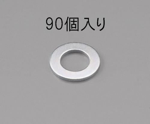 ESCO（エスコ） M 5 [小形]平ワッシャー(三価ｸﾛﾒｰﾄ/90枚) EA949LX-305
