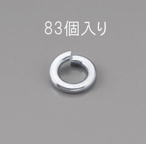 ESCO（エスコ） M2 スプリングワッシャー(ﾕﾆｸﾛﾒｯｷ/83枚) EA949LY-102