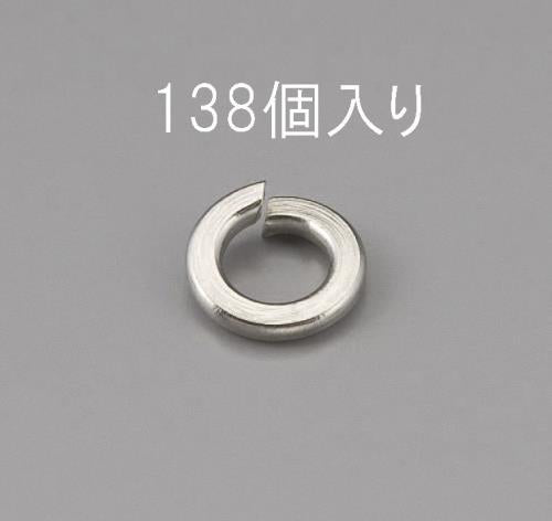 ESCO（エスコ） M 4 スプリングワッシャー(ｽﾃﾝﾚｽ製/138枚) EA949LY-304