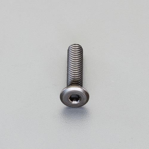 ESCO（エスコ） M4 x10mm 六角穴付ﾎﾞﾙﾄ(超低頭/ｸﾛﾒｰﾄ/4本) EA949MG-410A