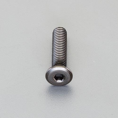 ESCO（エスコ） M4 x20mm 六角穴付ﾎﾞﾙﾄ(超低頭/ｸﾛﾒｰﾄ/4本) EA949MG-420A