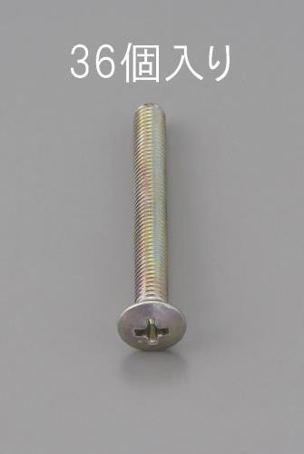 ESCO（エスコ） M3 x15mm 丸皿頭小ねじ(三価ｸﾛﾒｰﾄ/36本) EA949NC-315