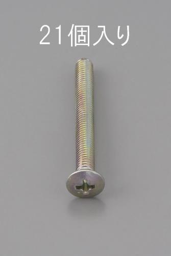 ESCO（エスコ） M3 x30mm 丸皿頭小ねじ(三価ｸﾛﾒｰﾄ/21本) EA949NC-330