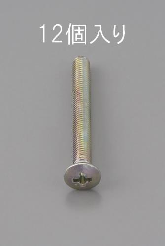 ESCO（エスコ） M5 x25mm 丸皿頭小ねじ(三価ｸﾛﾒｰﾄ/12本) EA949NC-525