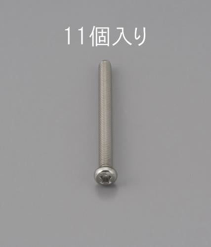 ESCO（エスコ） M4 x20mm 鍋頭小ねじ(ｽﾃﾝﾚｽ製/11本) EA949NF-420