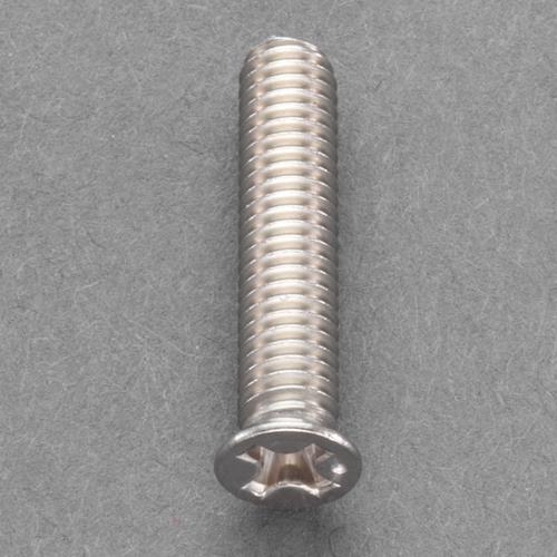 ESCO（エスコ） M4 x10mm 小皿頭小ねじ(ｽﾃﾝﾚｽ製/8本) EA949NJ-410A