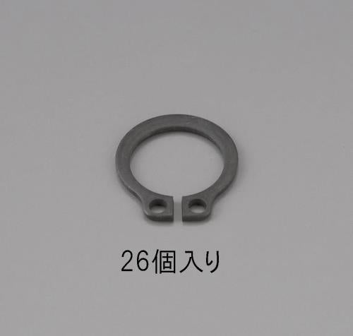 ESCO（エスコ） 10mm 軸用スナップリング(26個) EA949PA-210