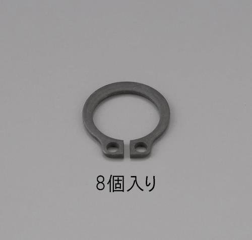 ESCO（エスコ） 24mm 軸用スナップリング(8個) EA949PA-224